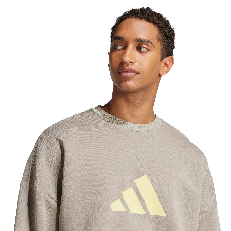 Imagen 1 de 4 de Buzo adidas Future Icons-BEIGE/AMARILLO