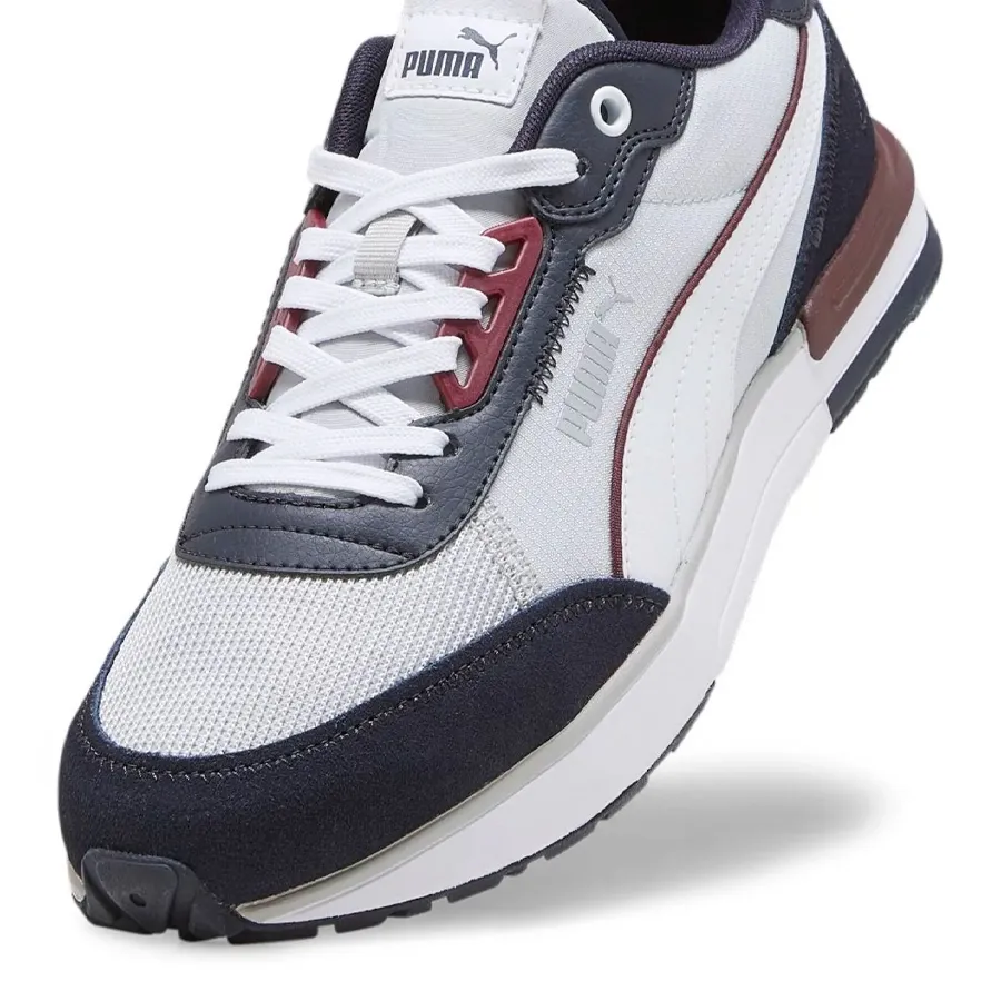 Imagen 5 de 6 de Zapatillas Puma R22-GRIS/MARINO/BORDO