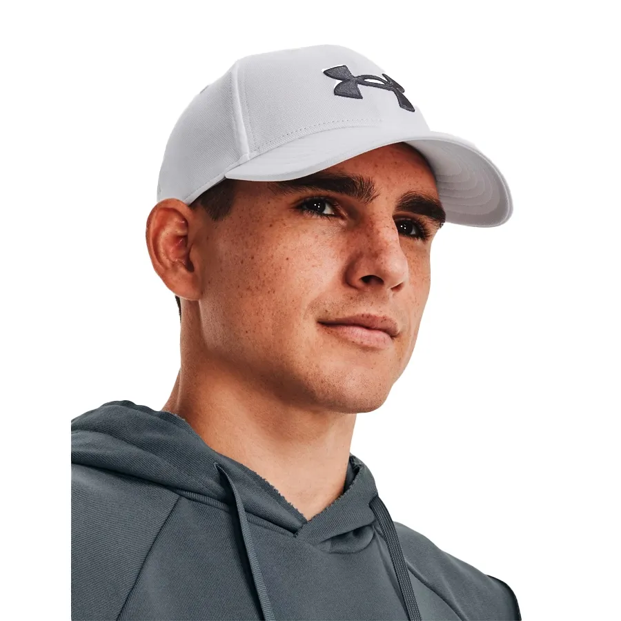 Imagen 2 de 3 de Under Armour Blitzing ADJ Hat-BLANCO/GRAFITO