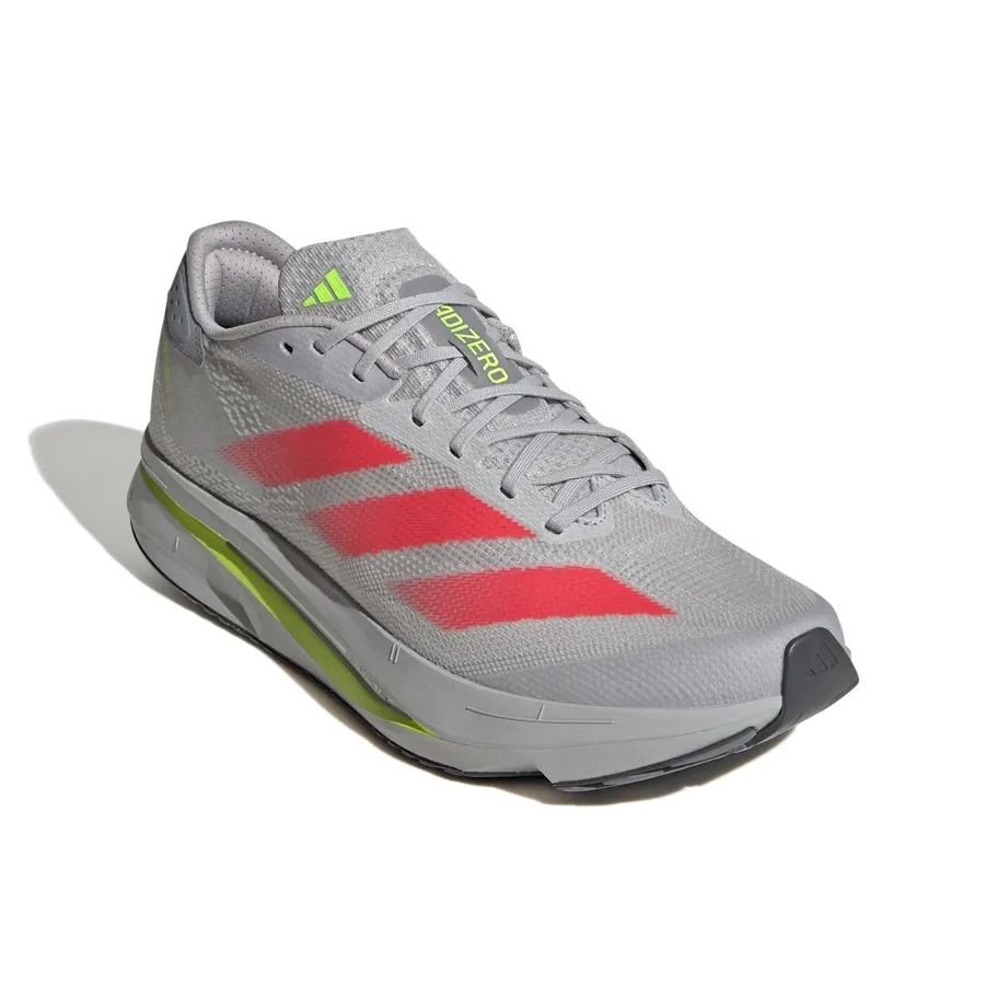 Imagen 2 de 8 de Zapatillas adidas Adizero Sl2-GRIS/CORAL FLUOR/AMARILLO FLUOR
