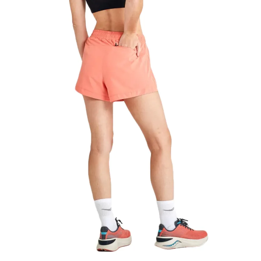 Imagen 1 de 5 de Shorts Saucony Outpace Woven-CORAL