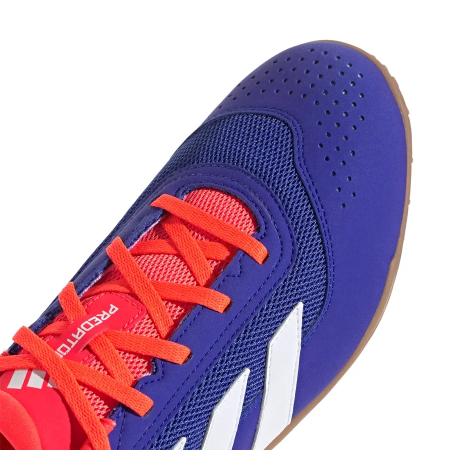 Imagen 6 de 7 de Botines adidas Predator Club In-AZUL/BLANCO/NARANJA