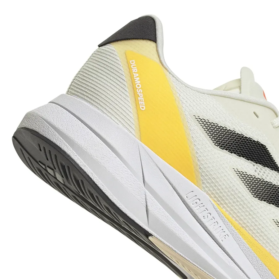 Imagen 6 de 8 de Zapatillas adidas Duramo Speed-BLANCO/NEGRO/AMARILLO