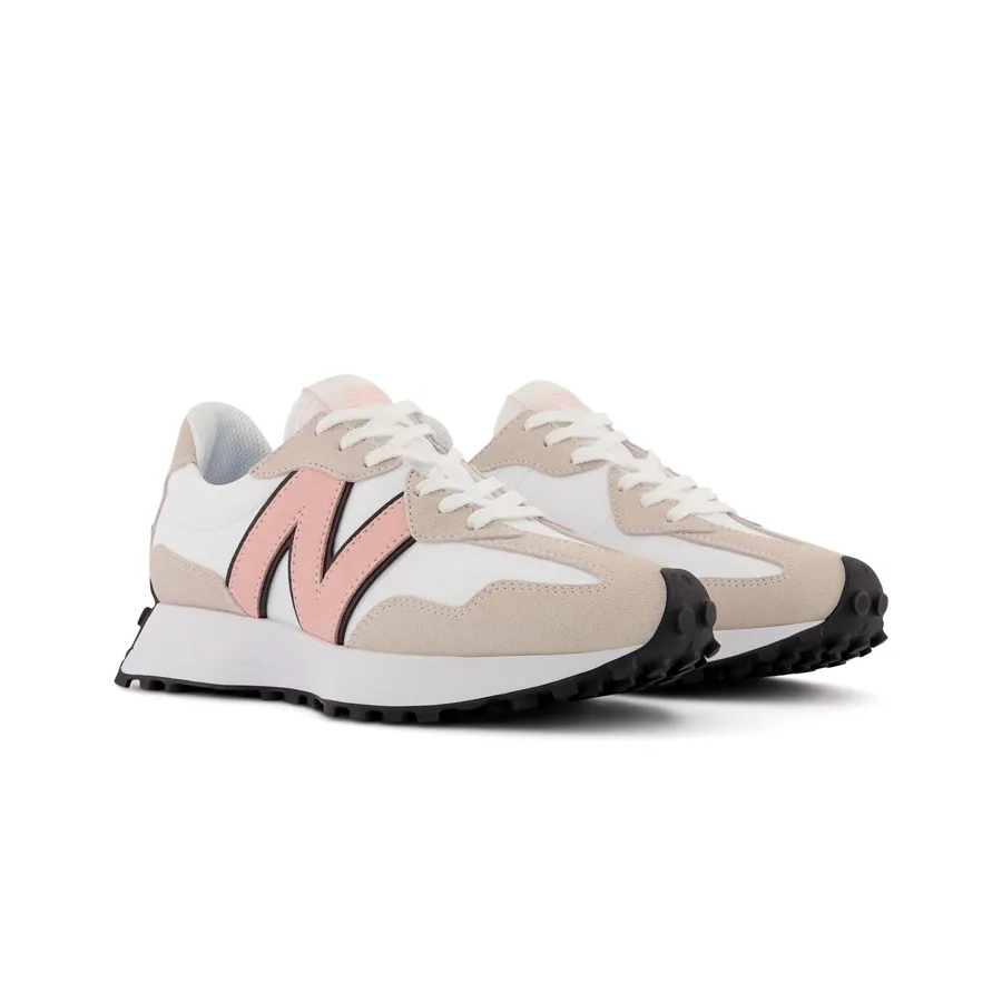 Imagen 2 de 6 de Zapatillas New Balance 327-BLANCO/BEIGE/ROSA