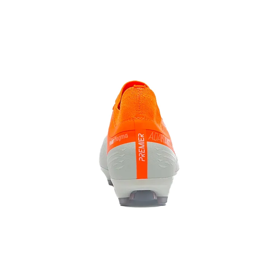Imagen 4 de 7 de Botines Umbro Campo Adamant Premier Polar Magma-BLANCO/NARANJA FLUO