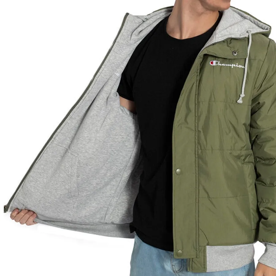 Imagen 3 de 6 de Campera Champion reversible-VERDE