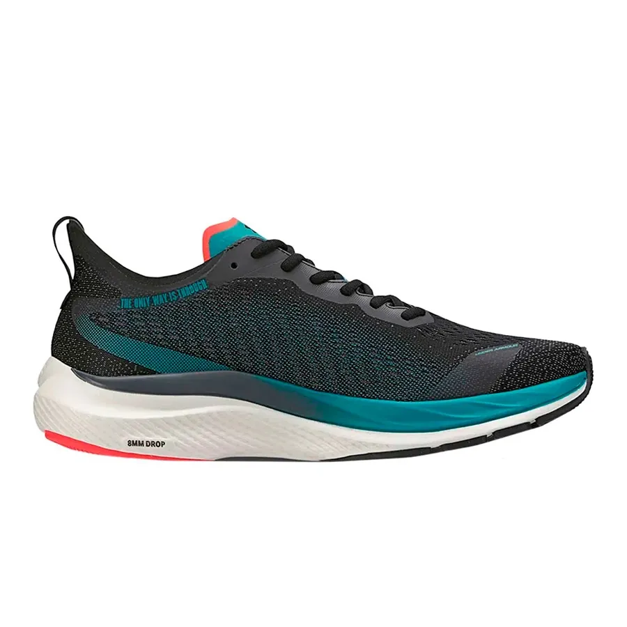 Imagen 0 de 5 de Zapatillas Under Armour E Base Pacer-NEGRO/TURQUESA/GRAFITO