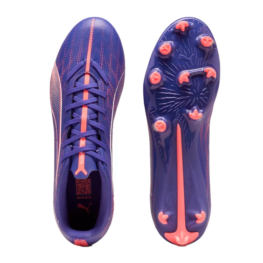 Imagen 5 de 6 de Botines Puma Ultra Play 5 Fg/Ag-MARINO/ROSA FLUOR