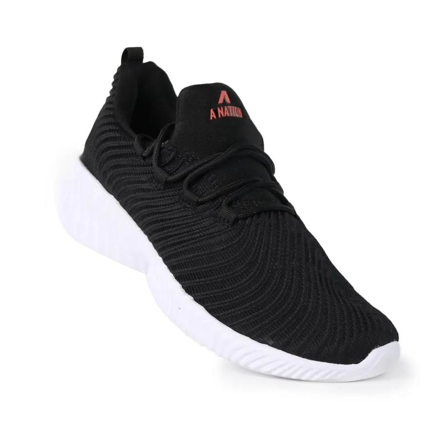 Imagen 1 de 4 de Zapatillas A Nation Leap-NEGRO/BLANCO