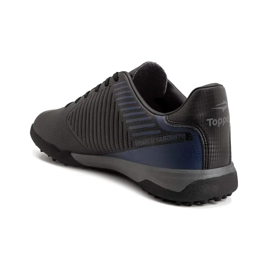Imagen 2 de 5 de Zapatillas Topper Botines  Stingray II Match 1 Tf-NEGRO/AZUL/GRIS