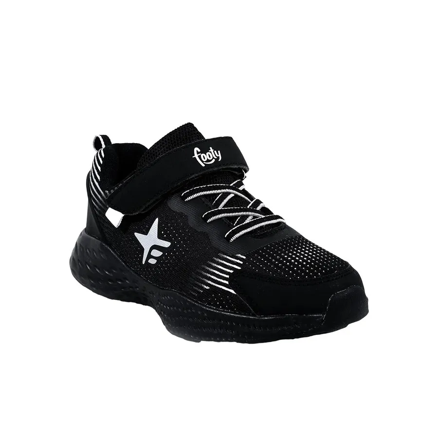 Imagen 1 de 4 de Zapatillas Footy Deportivas-NEGRO/PLATA