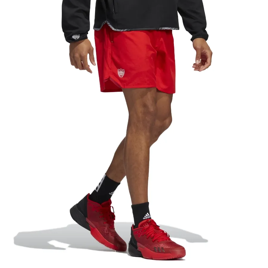 Imagen 1 de 5 de Shorts adidas Donovan Mitchell-ROJO