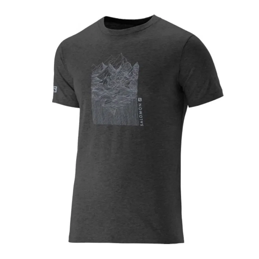 Imagen 0 de 1 de Remera Salomon Mountain Ss-NEGRO