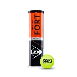 Pelota Dunlop Ten Fort Clay x4
