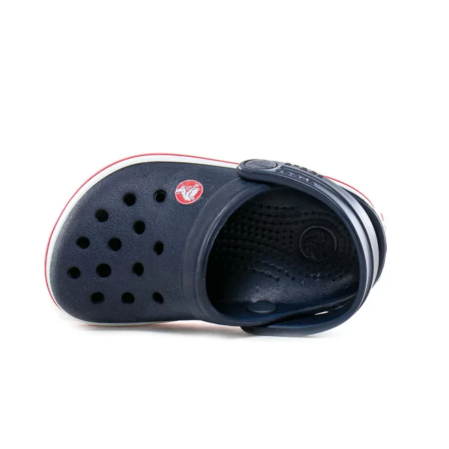 Imagen 1 de 4 de Ojotas Crocs Crocband Kids-MARINO