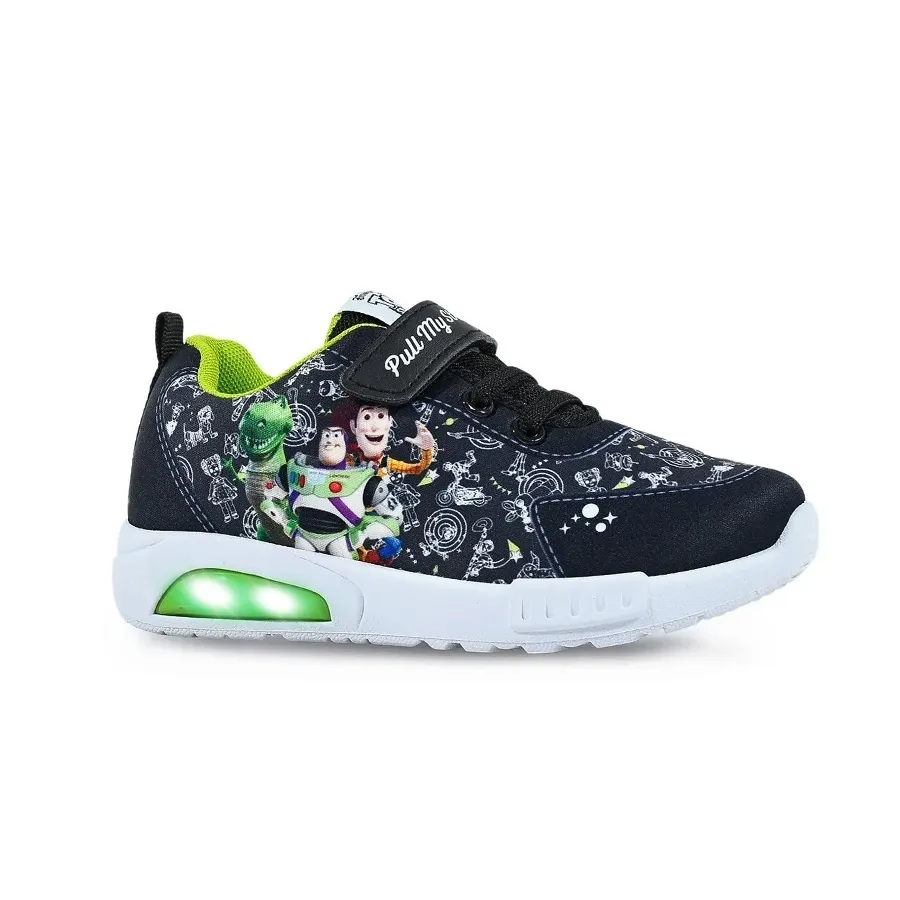 Imagen 0 de 3 de Zapatillas Footy Toy Story Pop C/Luz-NEGRO/VERDE
