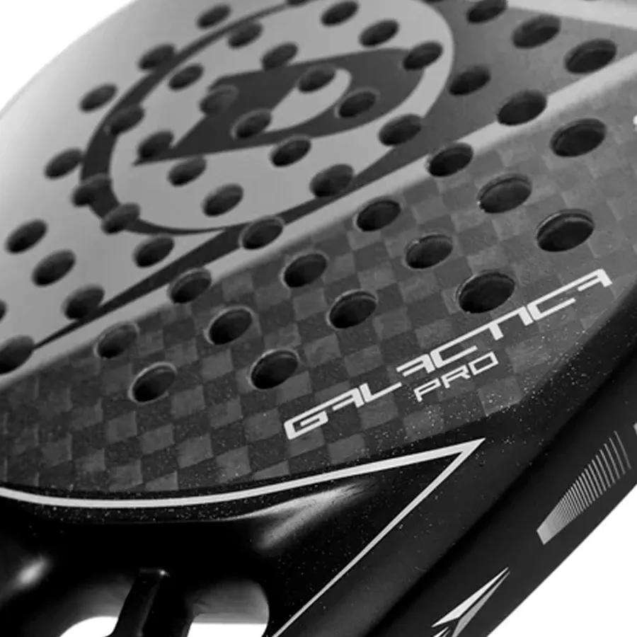 Imagen 2 de 3 de Paleta Dunlop Galáctica Pro-NEGRO/BLANCO