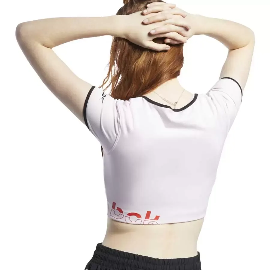 Imagen 2 de 5 de Remera Reebok Bralette Meet You There-ROSA