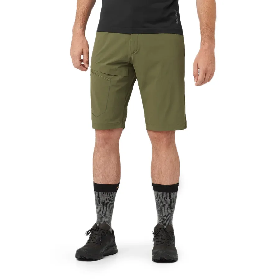 Imagen 1 de 5 de Shorts Salomon Wayfarer-VERDE