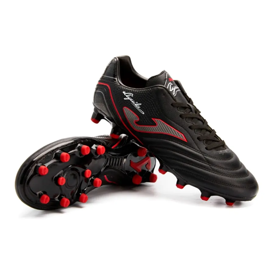 Imagen 5 de 7 de Botines Joma F11 Aguila Fg-NEGRO/GRAFITO/ROJO