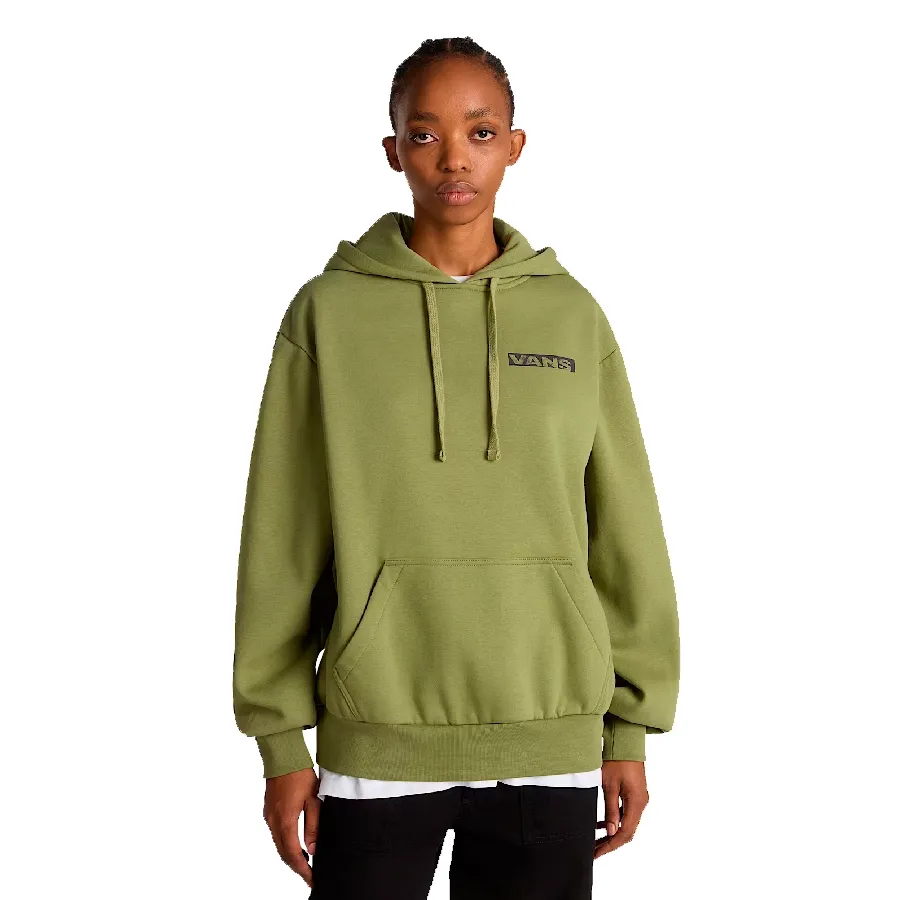 Imagen 0 de 4 de Buzo Vans Firemade Bloussant Hoodie-VERDE OLIVA