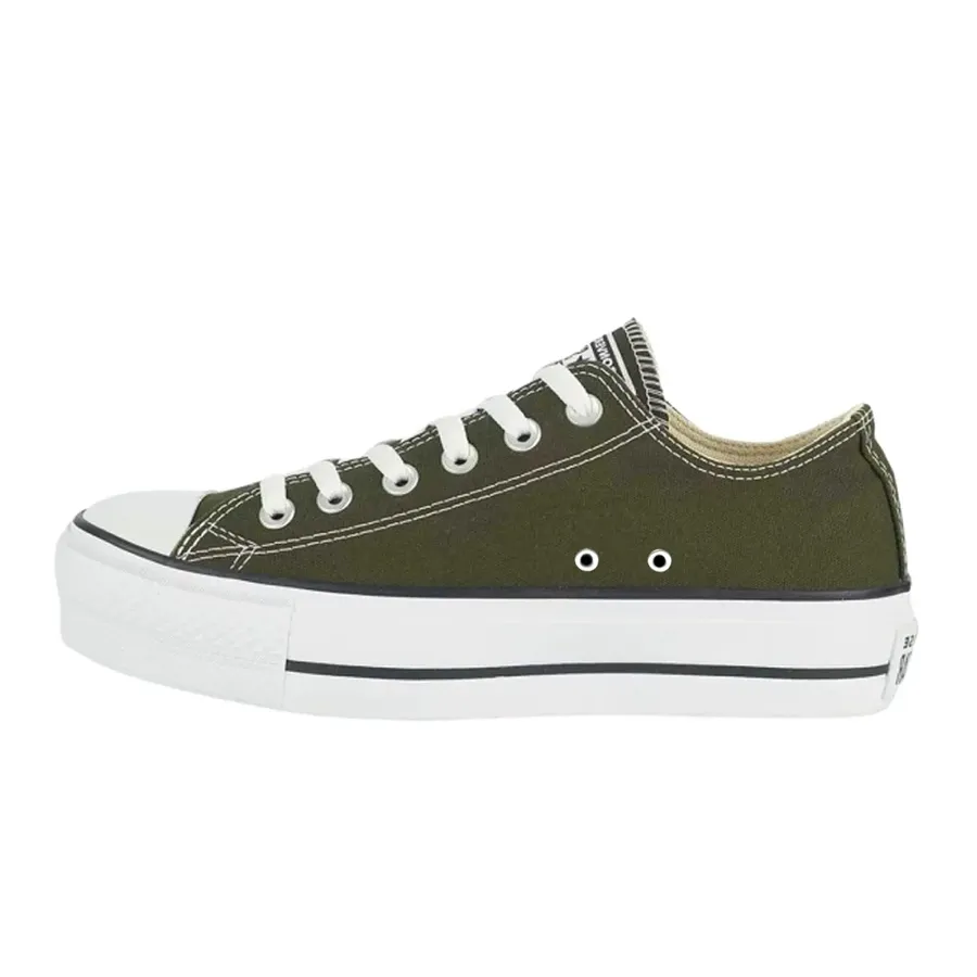 Imagen 2 de 5 de Zapatillas Converse Chuck Taylor-VERDE MILITAR/BLANCO