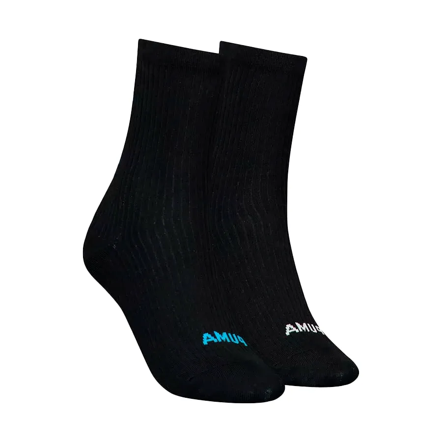 Imagen 0 de 2 de Medias Puma Cat Logo Rib-NEGRO