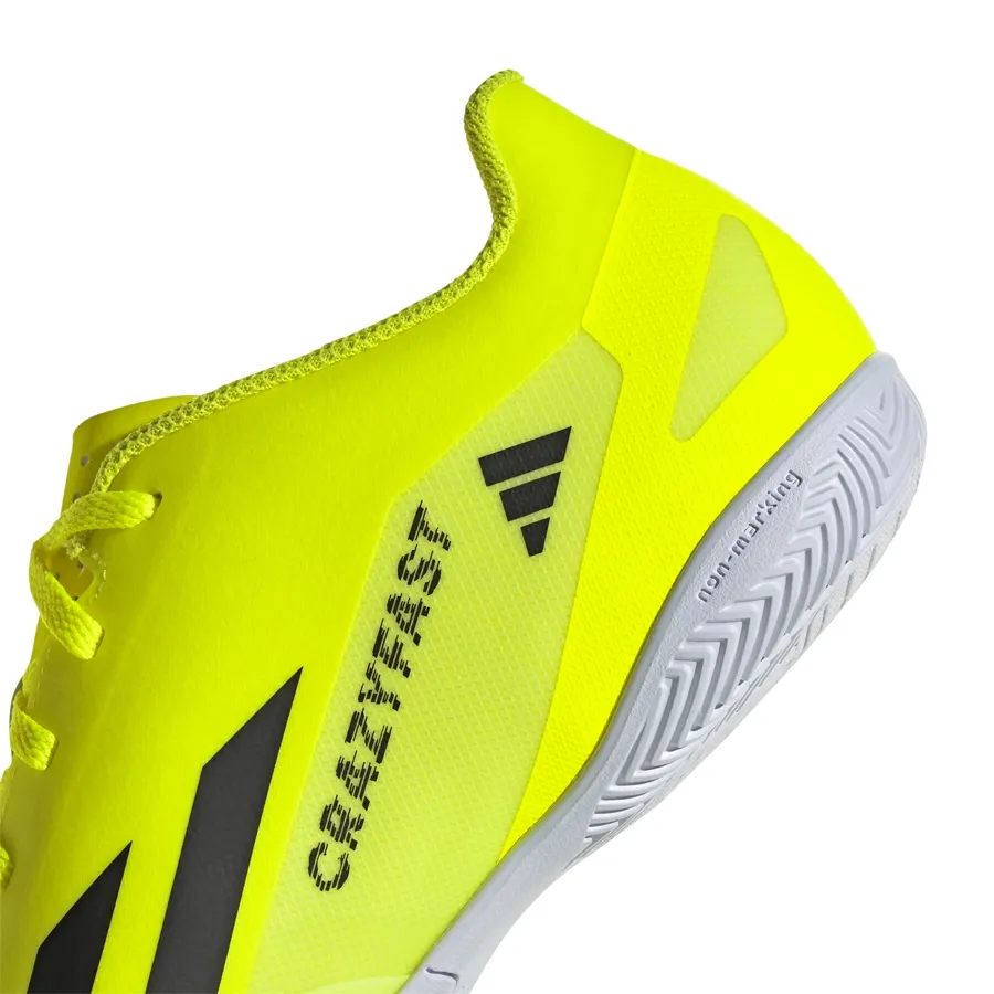 Imagen 6 de 8 de Botines adidas X Crazyfast Club-AMARILLO FLUOR/NEGRO