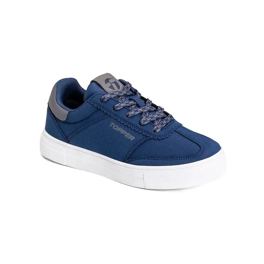 Imagen 2 de 5 de Zapatillas Topper Capitan Tiger Kids-AZUL/GRAFITO