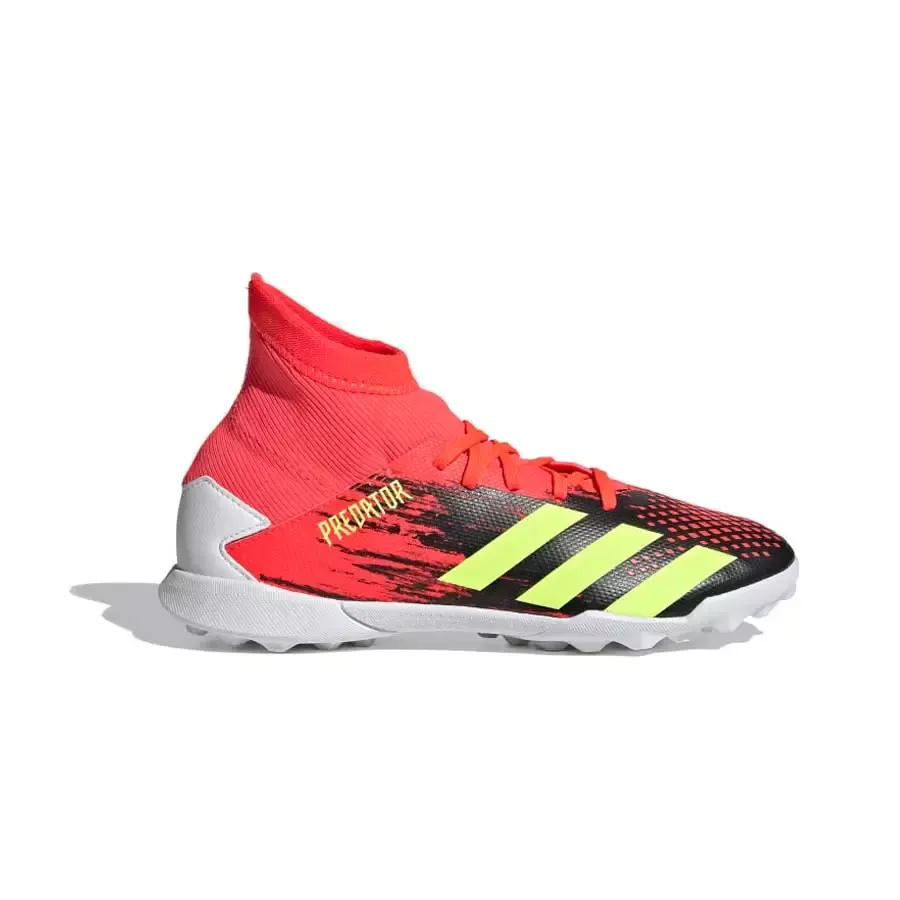 Imagen 0 de 6 de Botines adidas Predator 20.3 Tf J-NARANJA/NEGRO/LIMA