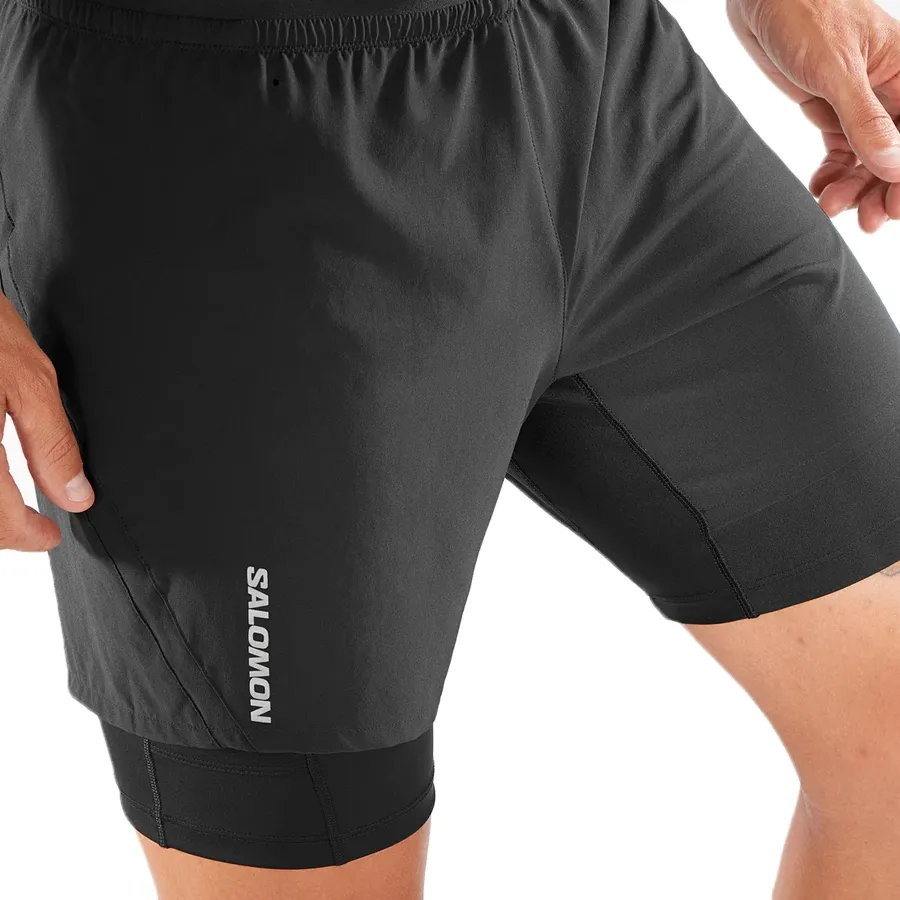 Imagen 3 de 5 de Shorts Salomon Cross Tw-NEGRO