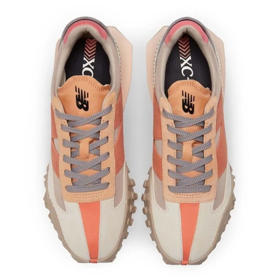 Imagen 3 de 5 de Zapatillas New Balance XC-72-NARANJA/GRIS/ROSA VIEJO