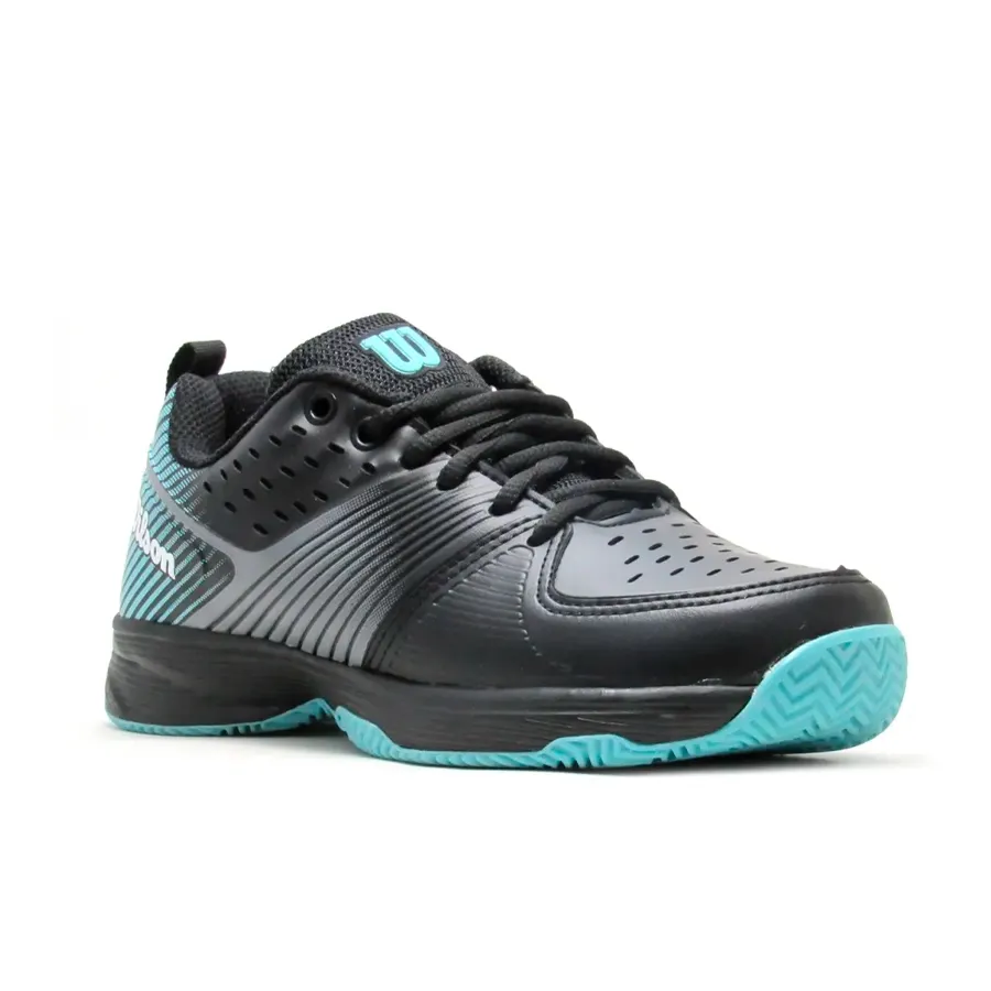 Imagen 1 de 4 de Zapatillas Wilson Ace Plus 2 Clay-NEGRO/GRAFITO/AQUA