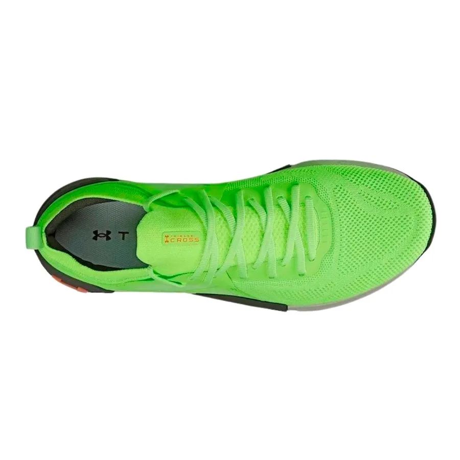 Imagen 3 de 4 de Zapatillas Under Armour Tribase Cross-VERDE FLUOR/GRAFITO