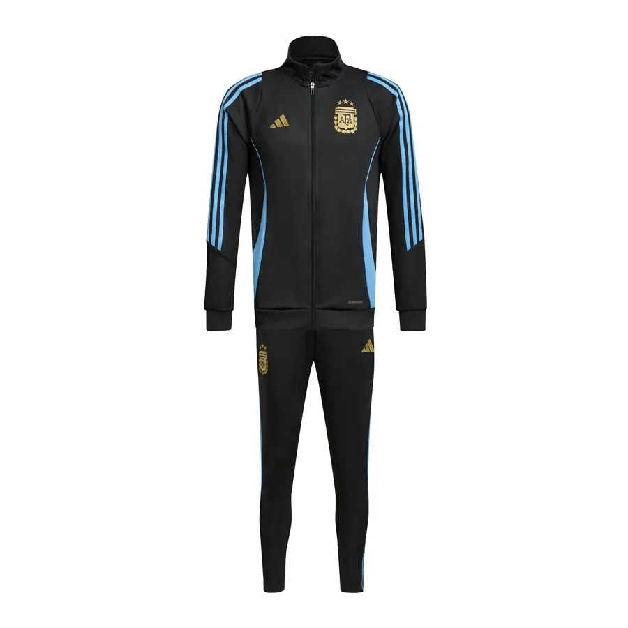 Imagen 0 de 5 de Conjunto adidas Tiro Argentina 24-GRAFITO/CELESTE