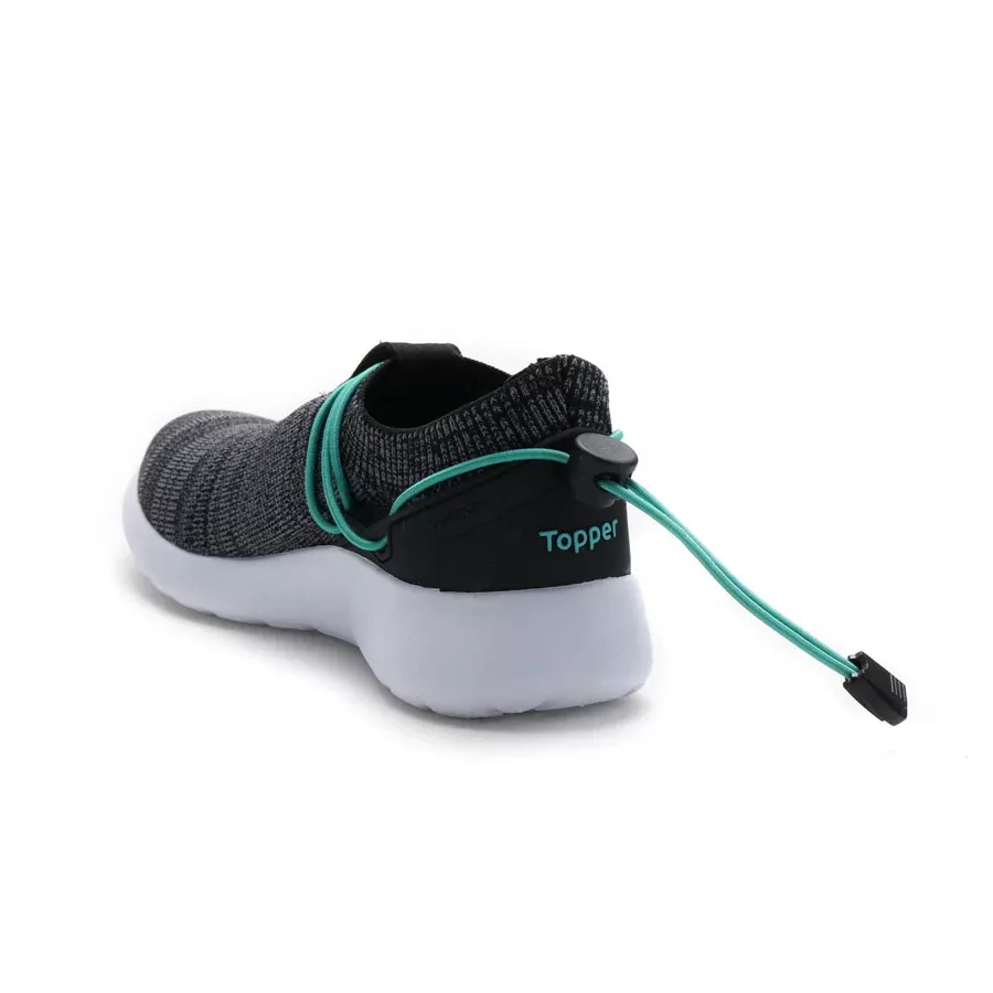 Imagen 2 de 5 de Zapatillas Topper Seul Kids-NEGRO