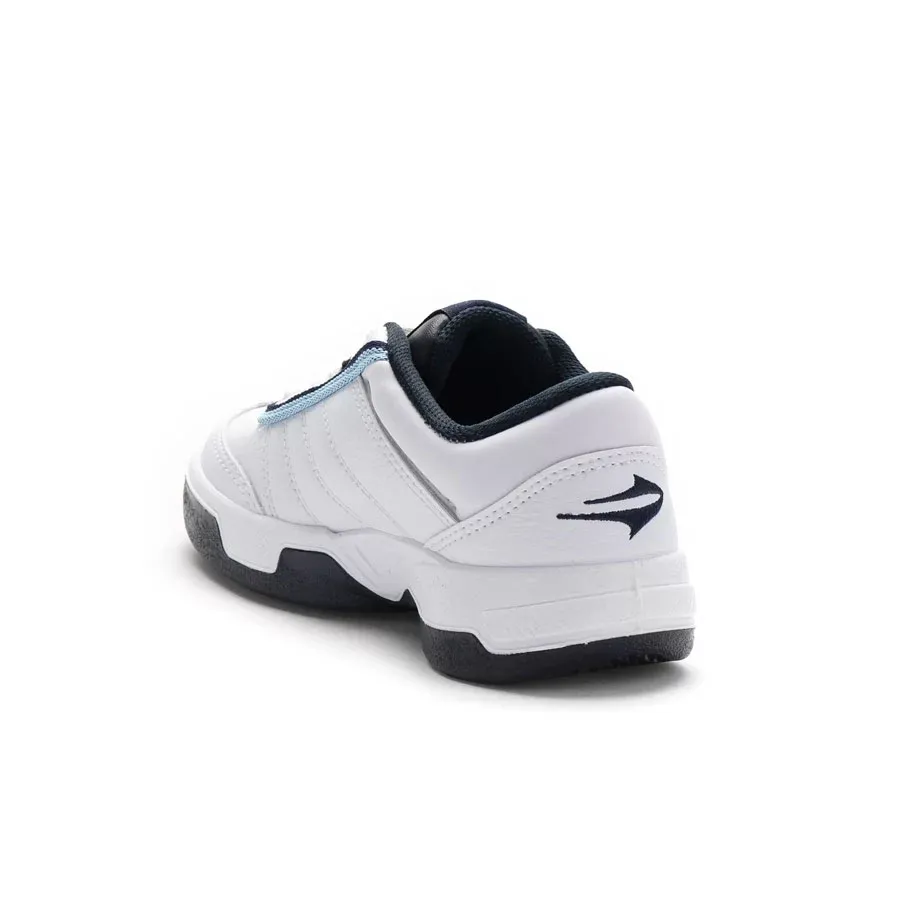 Imagen 3 de 5 de Zapatillas Topper Tie Break Ii K Ids-BLANCO/AZUL