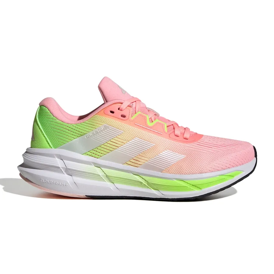 Imagen 0 de 7 de Zapatillas adidas Questar 3-ROSA/VERDE FLUOR