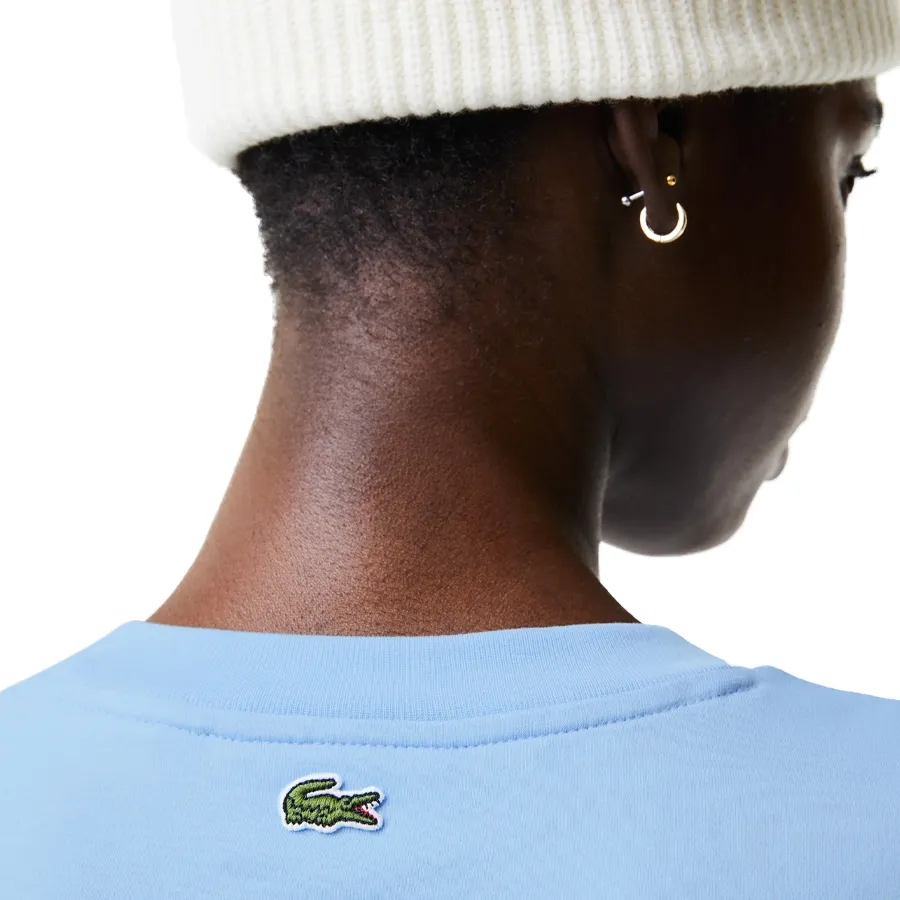 Imagen 3 de 4 de Remera Lacoste Holiday Oversized-CELESTE