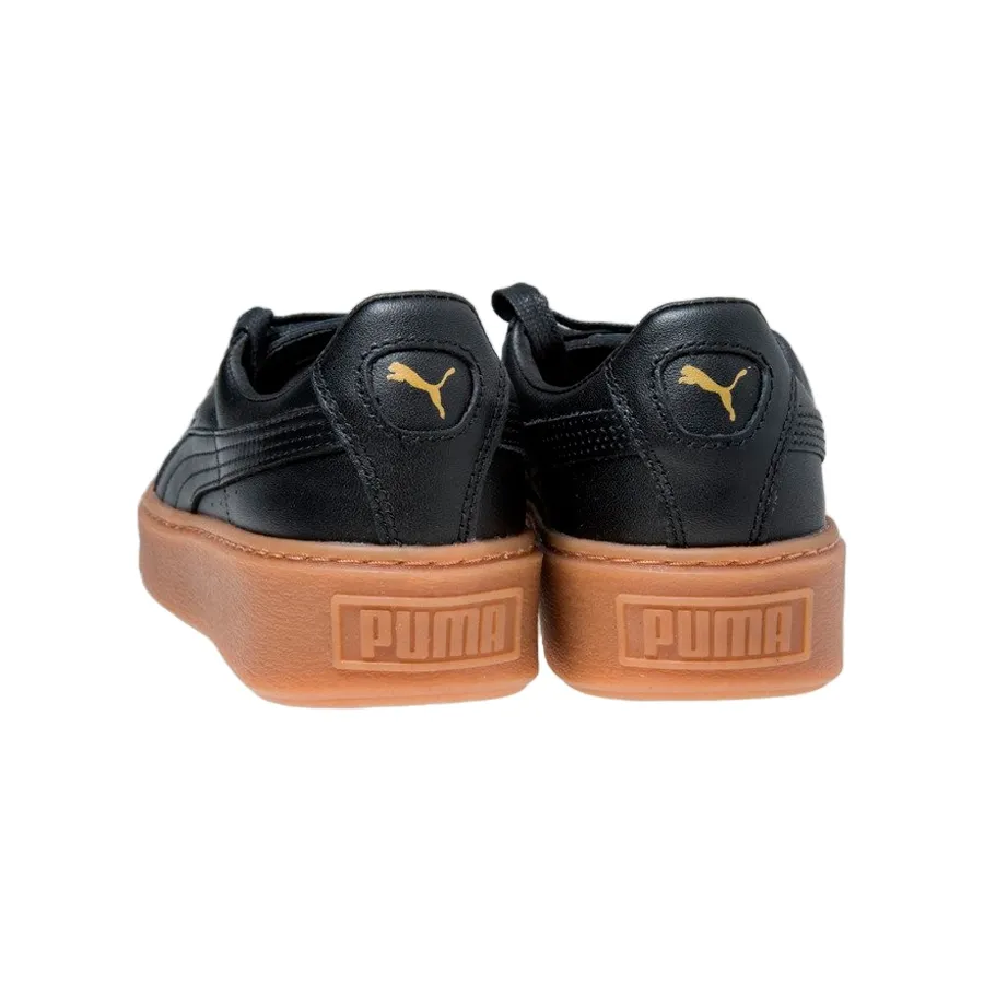 Imagen 4 de 5 de Zapatillas Puma Basket Plataform Core-NEGRO/MARRON