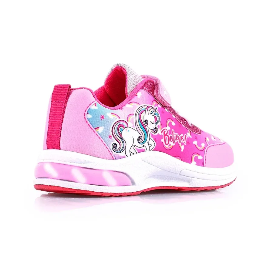 Imagen 2 de 4 de Zapatillas Footy Pop C/Luz Unicornio-ROSA/FUCSIA/BLANCO