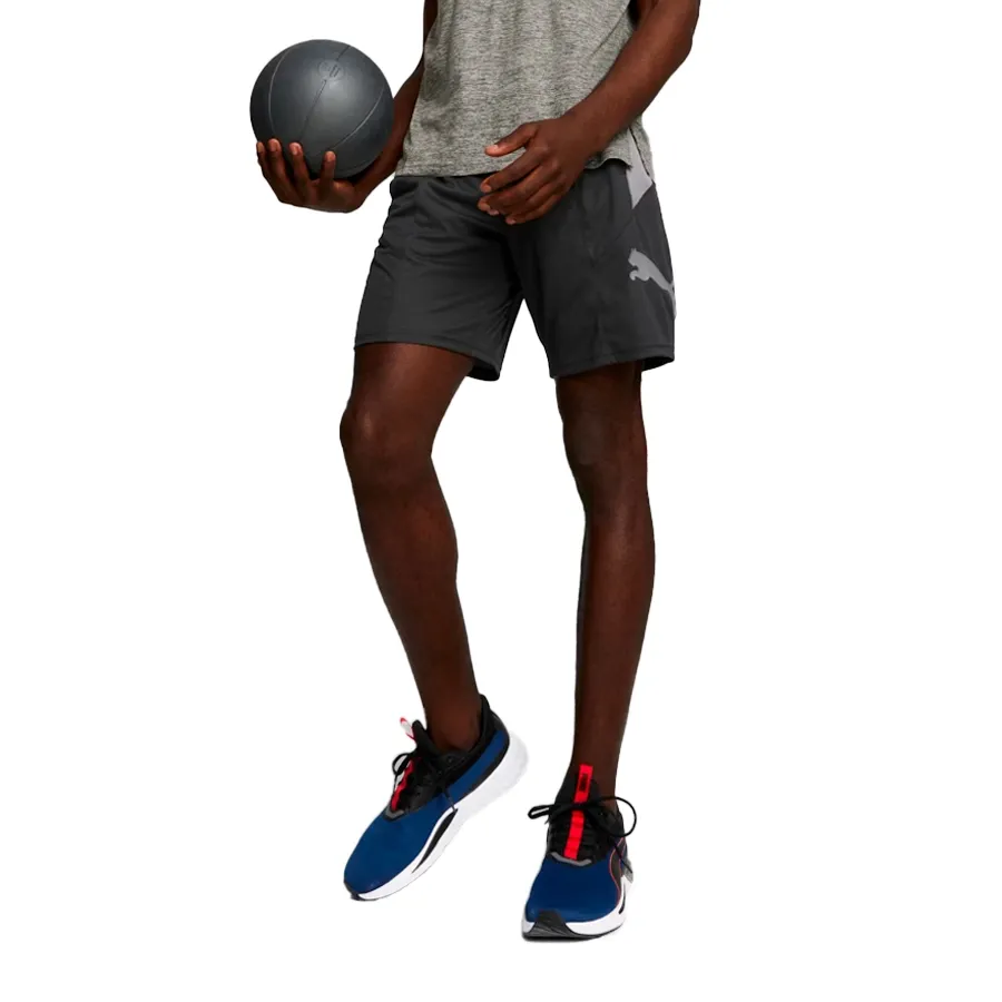 Imagen 5 de 6 de Shorts Puma Favourite Cat Knit 8"-NEGRO/GRAFITO