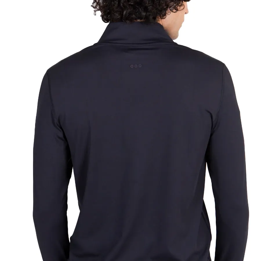 Imagen 4 de 6 de Buzo Saucony Solstice 1/4 Zip-NEGRO