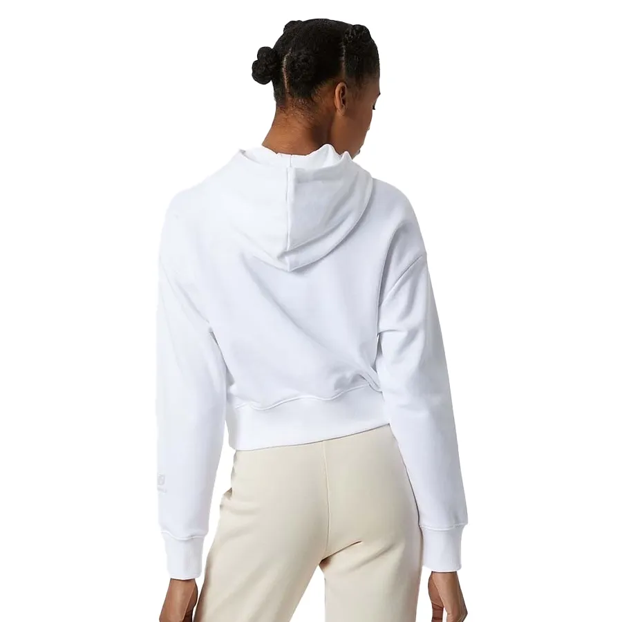 Imagen 4 de 5 de Buzo New Balance Essentials Celebrate Fleece-BLANCO