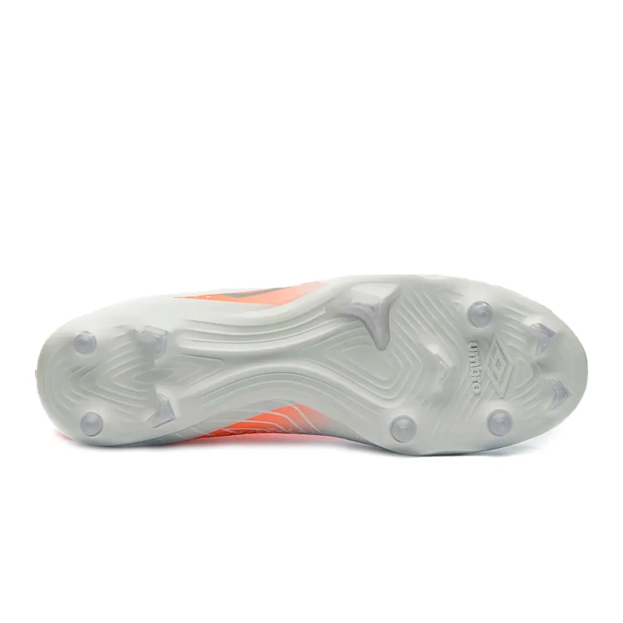 Imagen 3 de 7 de Botines Umbro Campo Adamant Premier Polar Magma-BLANCO/NARANJA FLUO