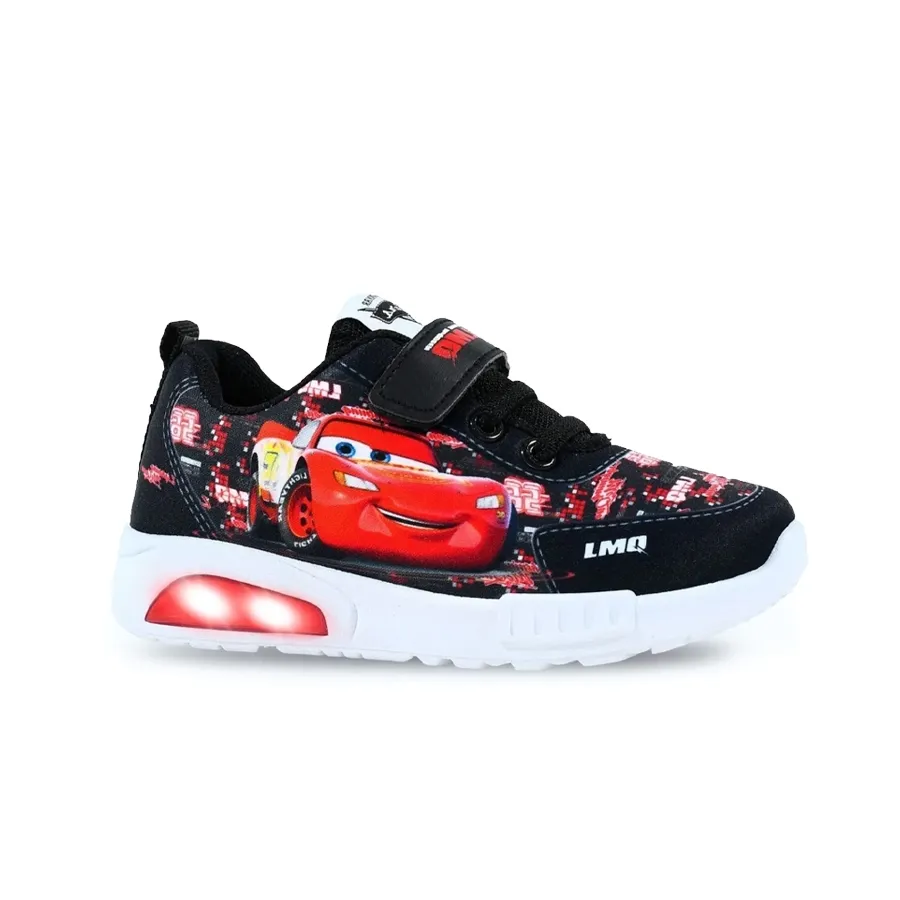 Imagen 0 de 3 de Zapatillas Footy Cars Pop C/Luz-NEGRO/ROJO
