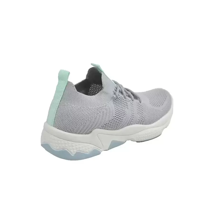 Imagen 1 de 4 de Zapatillas Atomik Deportivo Cordon Chateau-GRIS/VERDE AGUA