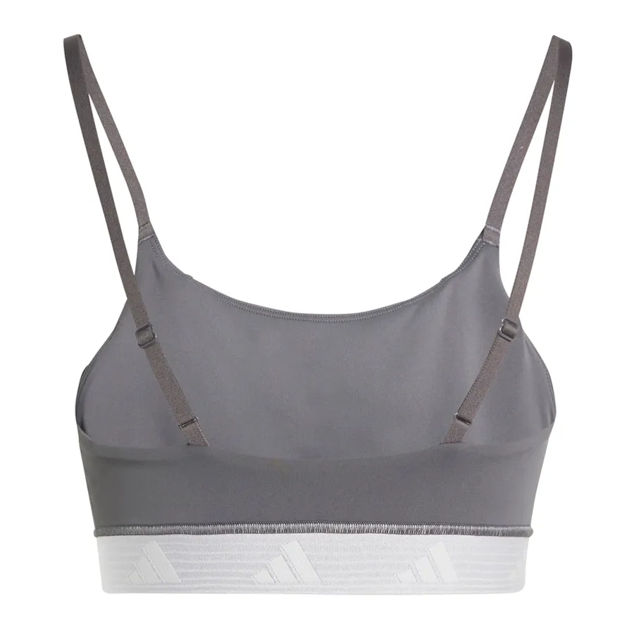 Imagen 5 de 6 de Top adidas Aer Ls Hyperglam-GRIS/BLANCO