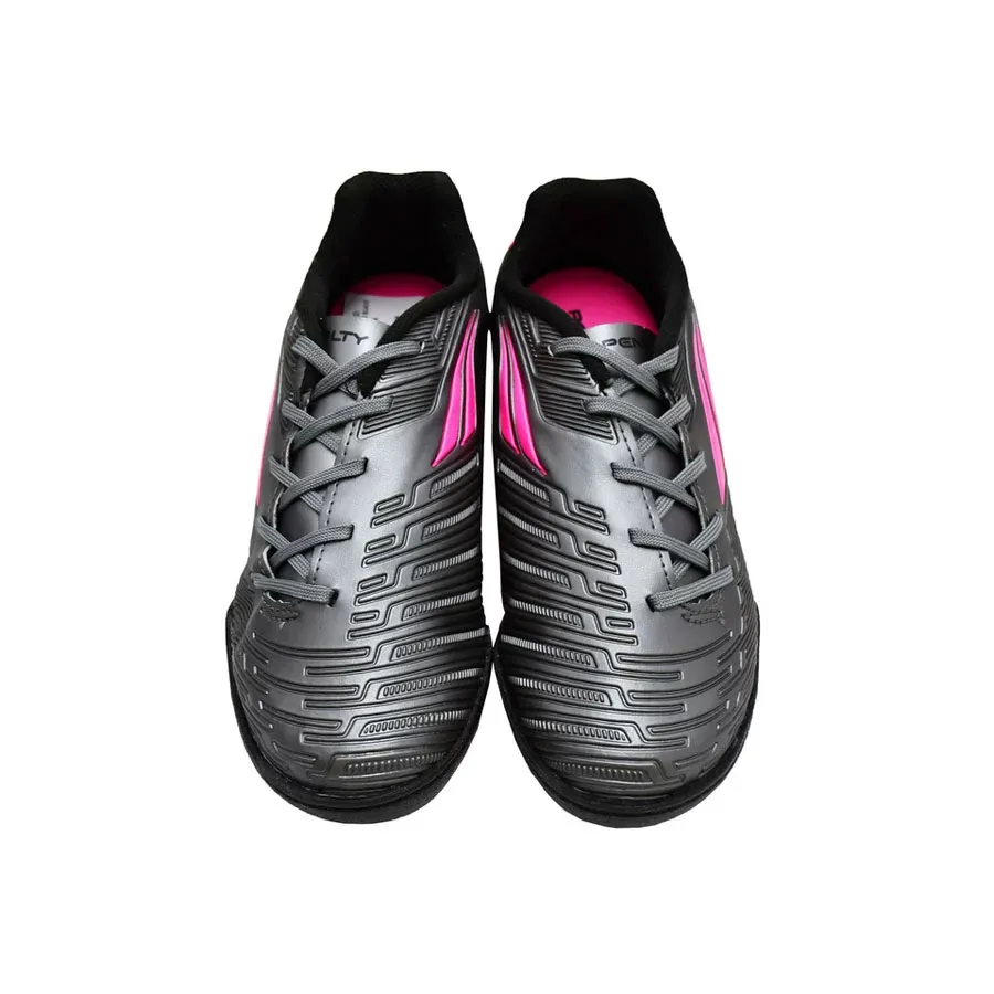 Imagen 3 de 5 de Botines Penalty Cdo Futsal Speed Kids Xx-GRAFITO/NEGRO/ROSA