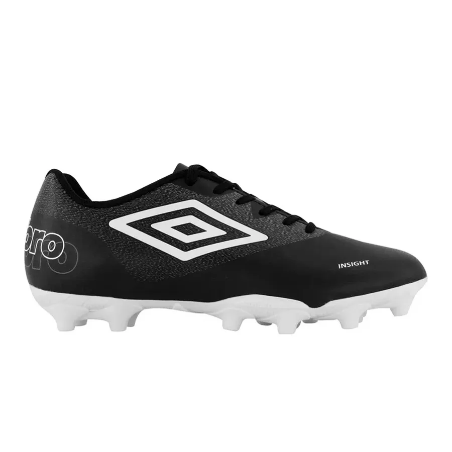 Imagen 0 de 4 de Botines Umbro Campo Insight  Junior-NEGRO/BLANCO